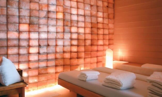 Himalayan Salt Bricks and Pink Salt Tiles in Lightening Bronchitis